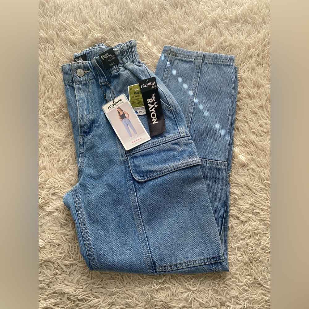 Straight Cargo Jeans